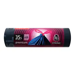 Пакети для сміття Paclan Premium, 35 л, 15 шт. - мініатюра 2