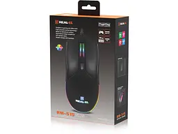 Миша REAL-EL RM-515 Black (EL123200059) - мініатюра 10