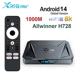 X96Q Pro+ Plus 4/32Gb Allwinner H728 (8 ядер) Android 14 - мініатюра 10