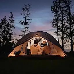 Намет тримісний Naturehike Yunchuan III (CNK2300ZP024) коричневий - мініатюра 2