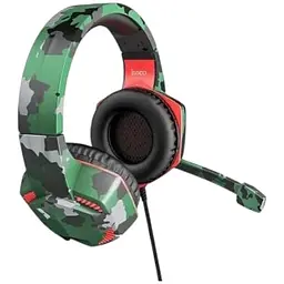 Навушники ігрові провідні НОСО ESD08 Gaming headphones Hi-Res Camouflage-Green - мініатюра 4
