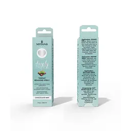 Спрей для мінету Sensuva Deeply Love You Chocolate Mint (29 мл), для глибокого мінету - мініатюра 4