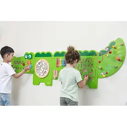Бізіборд Viga Toys Крокодил 5 секцій (50346FSC) - мініатюра 6