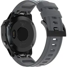 Ремінець ArmorStandart Silicon для Garmin 20mm Grey (ARM60812) [141555] - мініатюра 3