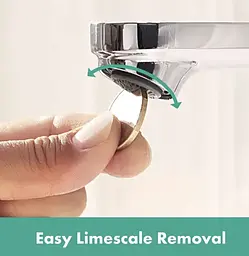 Змішувач Hansgrohe Rebris S 80 для умивальника з донним клапаном pop-up Chrome 72510000 Хром - мініатюра 2