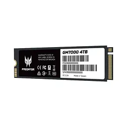Накопичувач SSD M.2 2280 4TB GM7000 Acer Predator (BL.9BWWR.107) - мініатюра 7