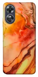 Чохол Demsky Червоний корал мармур для Oppo A17
