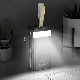 Зовнішній акумулятор Hoco DB58A Plentiful 40000mAh 22.5W Black [161896] - мініатюра 7