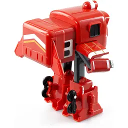Паровозик-трансформер Silverlit Robot Trains Альф, з двома вагонами (80185) - мініатюра 4