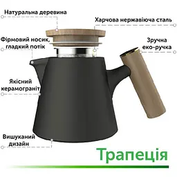 Набір Trapezoid TPA800-03 800+4х220 мл - Жовтий