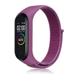 Ремінець до фітнес браслета BeCover Nylon Style для Xiaomi Mi Smart Band 5/6 Purple (705429)