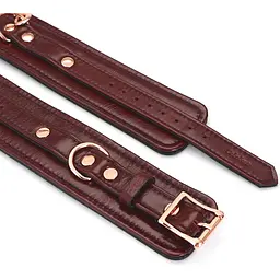Поножі Liebe Seele Wine Red Anklecuffs - мініатюра 6
