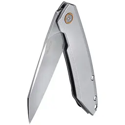 Ніж складаний туристичний Ruike P831S-SA, (8.5 см) 14C28N / 3cr14n сірий - мініатюра 12