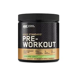 Передтренувальний комплекс Optimum Nutrition Gold Standard Pre Workout, 300 грам - Яблуко