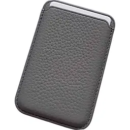 Гаманець iLera Apple NAPA Leather Wallet 1.0 with MagSafe Ionic Grey (iLNPW10IG) [104102] - мініатюра 2