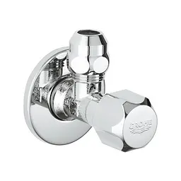 Кран кутовий вентильний Grohe 2201700М приладовий 1/2"х3/8" Хром 30412