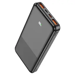 Портативна батарея - зовнішній акумулятор Hoco J108 22.5W 10000mAh чорний - мініатюра 2