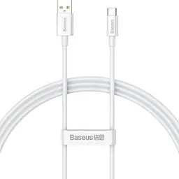 Кабель Baseus Superior Series Fast Charging Data Cable USB to Type-C 100W 1m CAYS001302 White