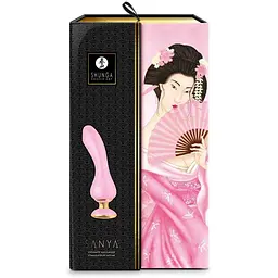 Вібратор для точки G Shunga Sanya Light Pink Гнучкий стовбур - мініатюра 8