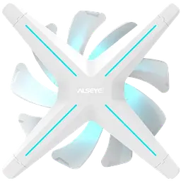 Вентилятор Alseye X12 Push ARGB White (AS.04.03.0026) - мініатюра 1