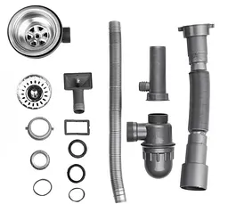 Кухонна мийка Brinex 6060-L 0.6 мм, накладна BRIN6060LSAT06 - мініатюра 6