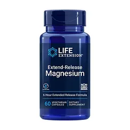 Оксид та цитрат магнію Life Extension Magnesium Extend-Release, 60 вегакапсул