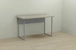 Комп'ютерний стіл Ferrum-decor Майк 75x120x60 сірий ДСП Дуб Сонома 32мм (FRD-101783)