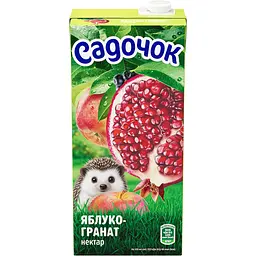 Нектар Садочок Яблучно-гранатовий 950 мл (587764) - мініатюра 2