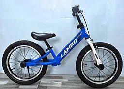 Велобіг Corso Lambo, рама, гальмо, колеса 16’’, дзвоник, LB-16820 - мініатюра 2