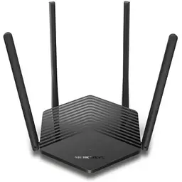 Роутер Mercusys MR60X Wi-Fi 802.11ax, 1775Mb, 3 LAN 10/100/1000Mb, підтримка MU-MIMO/MIMO