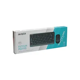 Комплект A4Tech FG1110 Wireless Grey (FG1110 Grey) - мініатюра 4