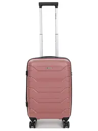 Валіза маленька S поліпропілен Worldline Airtex 282 46л 54×36×23см Рожеве золото - мініатюра 2