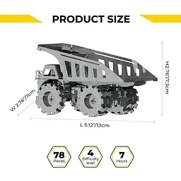 Колекційна модель Metal Time Quarry Transporter MT014 - мініатюра 7