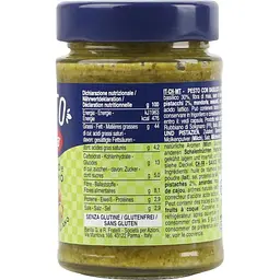 Соус Barilla Pesto Basilico Pistacchio з базиліком та фісташками 190 г - мініатюра 4