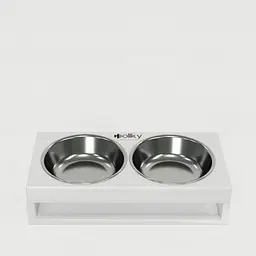Hollky Base XS — миски на підставці для маленьких собак та котів (2 × 0,25 л) - мініатюра 4
