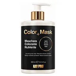 Живильна відтінкова маска KayPro COLOR+MASK Чорний 300 мл