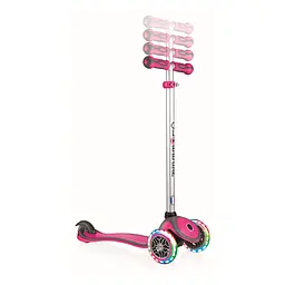 Самокат Globber Evo Comfort Lights 5 в 1 рожевий, колеса з підсвіткою, до 20/50кг, 1+ - мініатюра 4