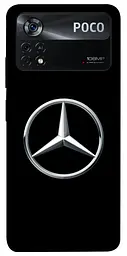 Чохол Demsky Mercedes logo для Xiaomi Poco X4 Pro 5G