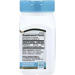 Дієтична добавка Magnesium Glycinate 90 капсул - мініатюра 2