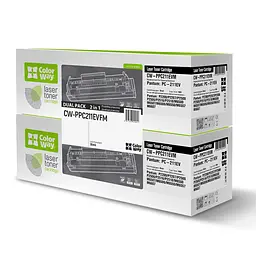 Картридж ColorWay(CW-PPC211EVFM) для Pantum P2200/2207/2506/M6500/M6607 Black (PC-211EV) Dual Pack