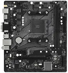 Материнська плата AM4 (A520) ASRock A520M-HVS, A520, 2xDDR4, Int.Video(CPU), 4xSATA3, 1xM.2, 1xPCI-E 16x 3.0, 1xPCI-E 1x 3.0, ALC887, RTL8111H, 6xUSB3.2/6xUSB2.0, VGA/HDMI, MicroATX - мініатюра 2