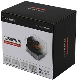 Повітряне охолодження Xilence A250PWMAMD Black (XC035) - мініатюра 3