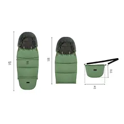 Конверт для коляски MoMi Sardi Green (AKCE00051) - мініатюра 9