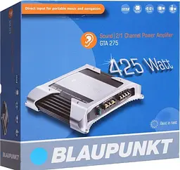 Автомобільний підсилювач Blaupunkt GTA-275 [55012] - мініатюра 5