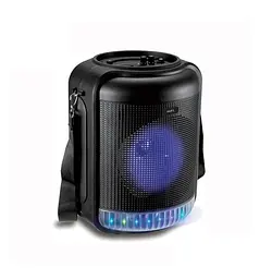 Акустична колонка RX-8101 Bluetooth з диско-світлом та мікрофоном - мініатюра 2