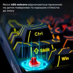 Клавіатура Ajazz NK68 Red Switch Black USB-C (NK68-R-S-B) - мініатюра 9