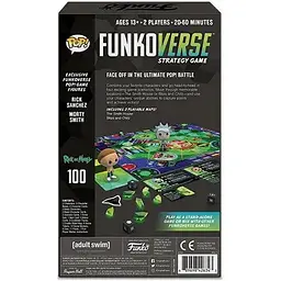Настільна гра Funko Funkoverse Strategy Game Rick and Morty 101 Expandalonegame Funkoverse RM - мініатюра 4