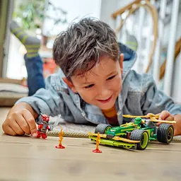 Конструктор LEGO Ninjago Автомобіль для перегонів Лойда з інерційним двигуном 181 деталь (71828) - мініатюра 13