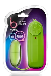 Віброяйце B yours Power Bullet Lime, Зелений - мініатюра 2