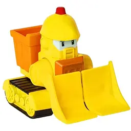 Колекційна машинка Roi Visual Робокар Брунер Die Cast металева жовта (MRT-0608) - мініатюра 2